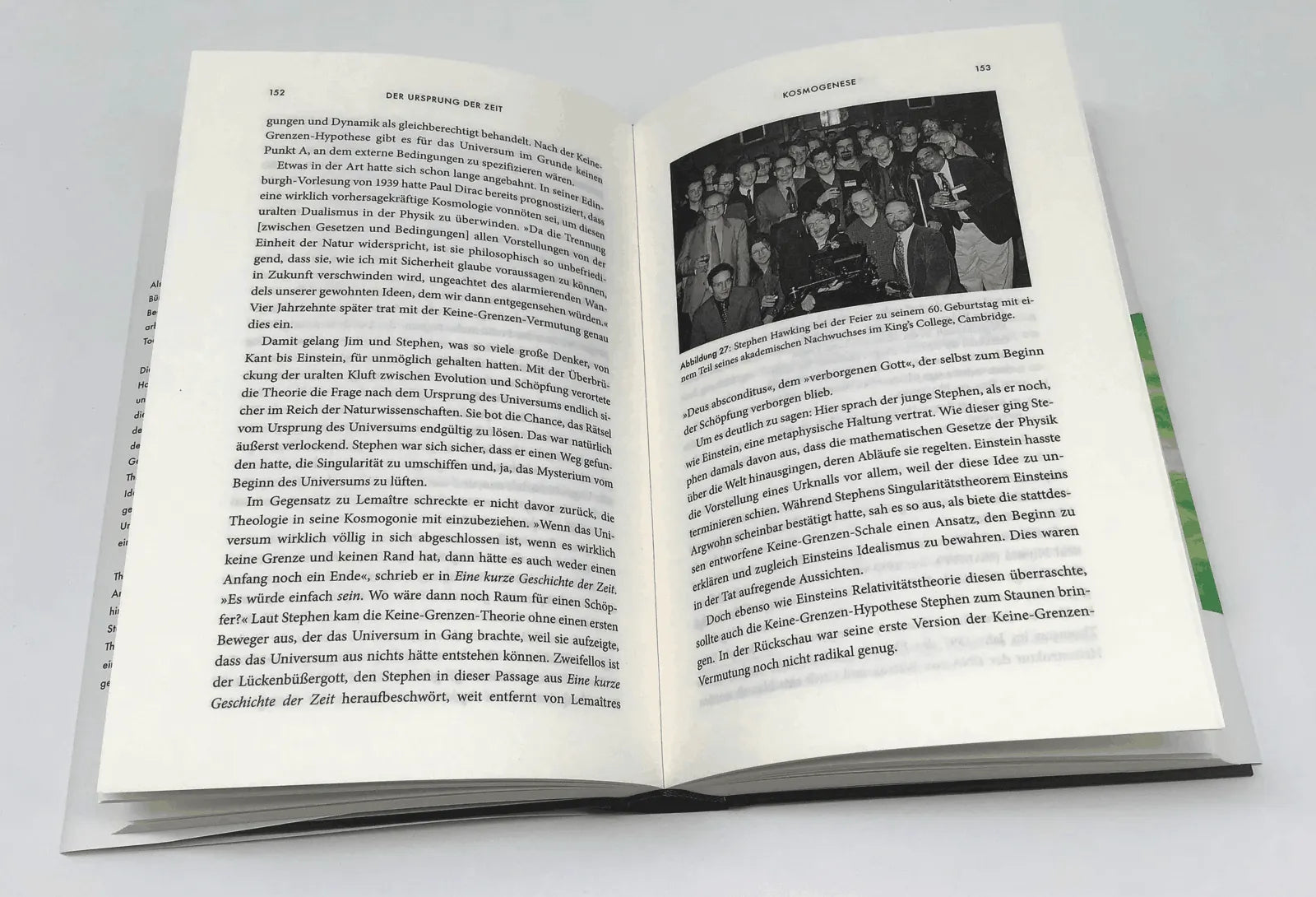 Detailansicht: Der Ursprung der Zeit – Mein Weg mit Stephen Hawking zu einer neuen Theorie des Universums (Hardcover)