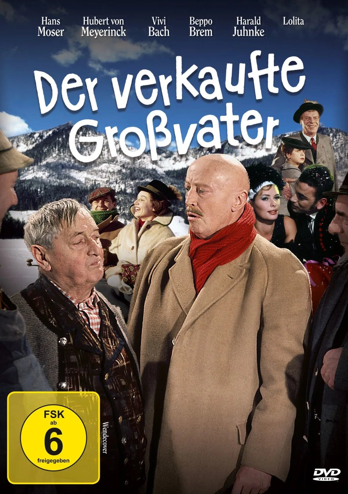 DVD-Cover: Der verkaufte Großvater. Regie: Hans Albin