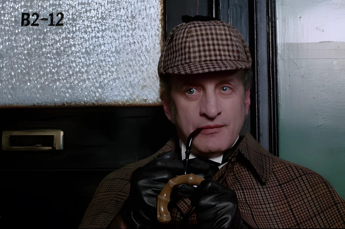 Filmszene 1 aus Der verkehrte Sherlock Holmes – Blu-ray. Regie: Anthony Harvey