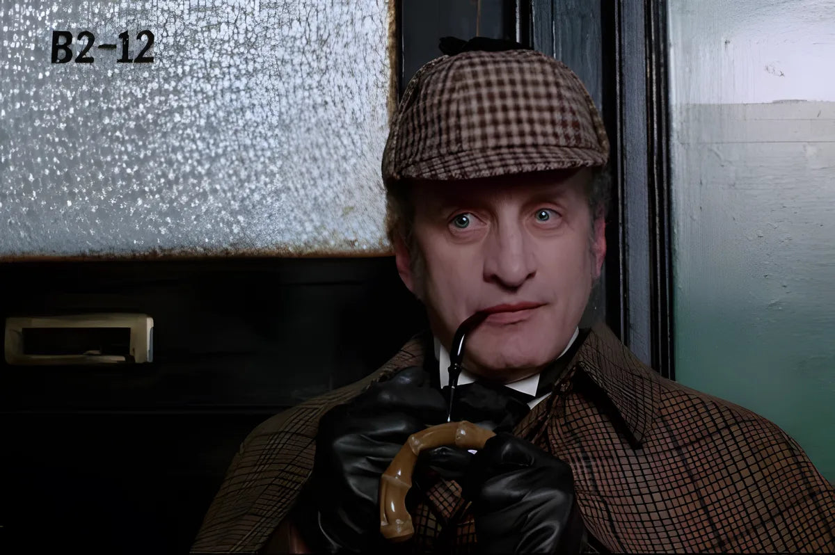 Filmszene 1 aus Der verkehrte Sherlock Holmes – Blu-ray. Regie: Anthony Harvey