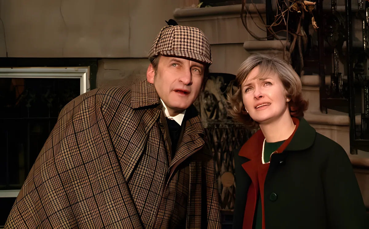 Filmszene 4 aus Der verkehrte Sherlock Holmes – Blu-ray. Regie: Anthony Harvey