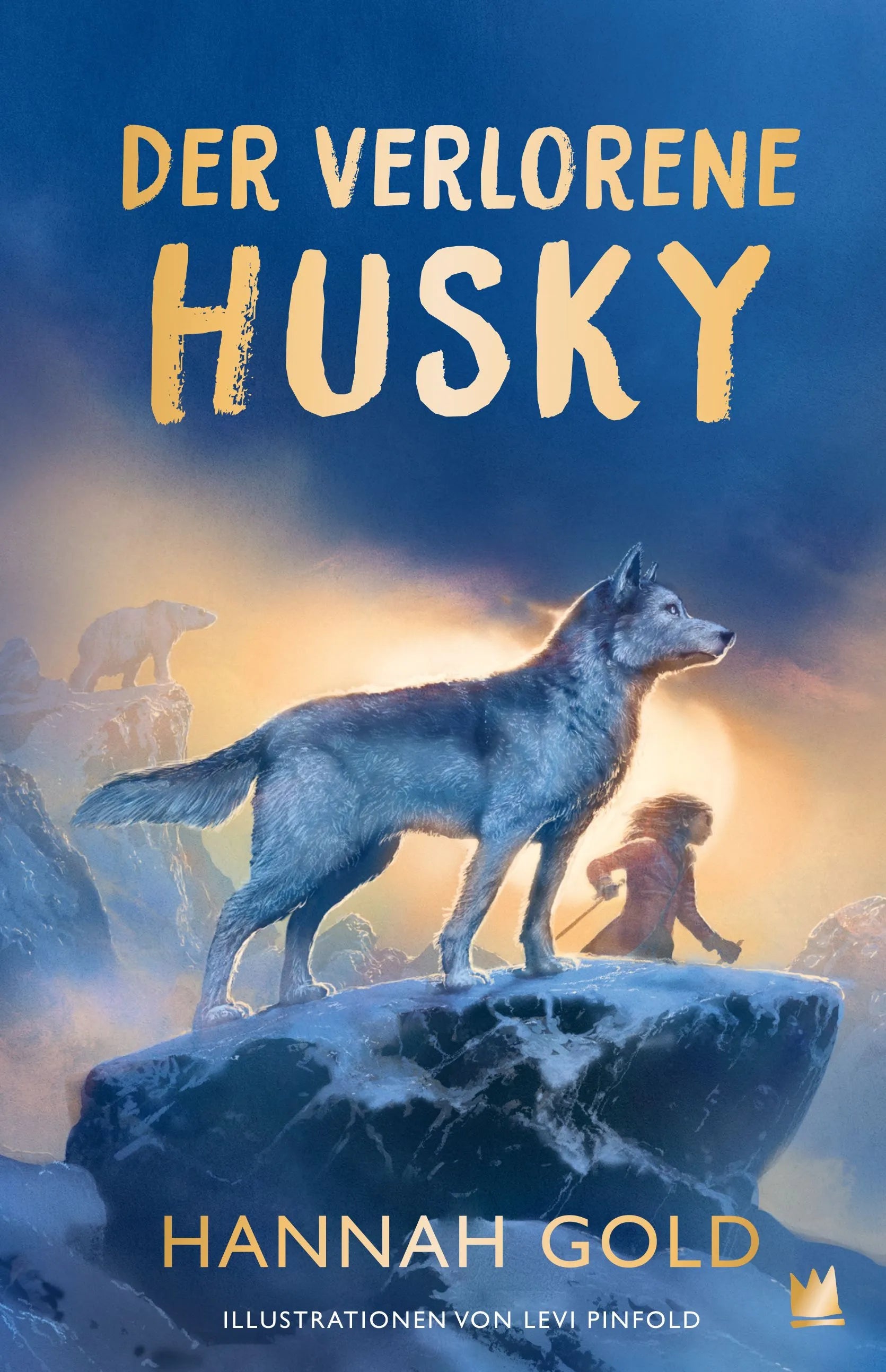 Cover: Der verlorene Husky (Hardcover) von Hannah Gold
