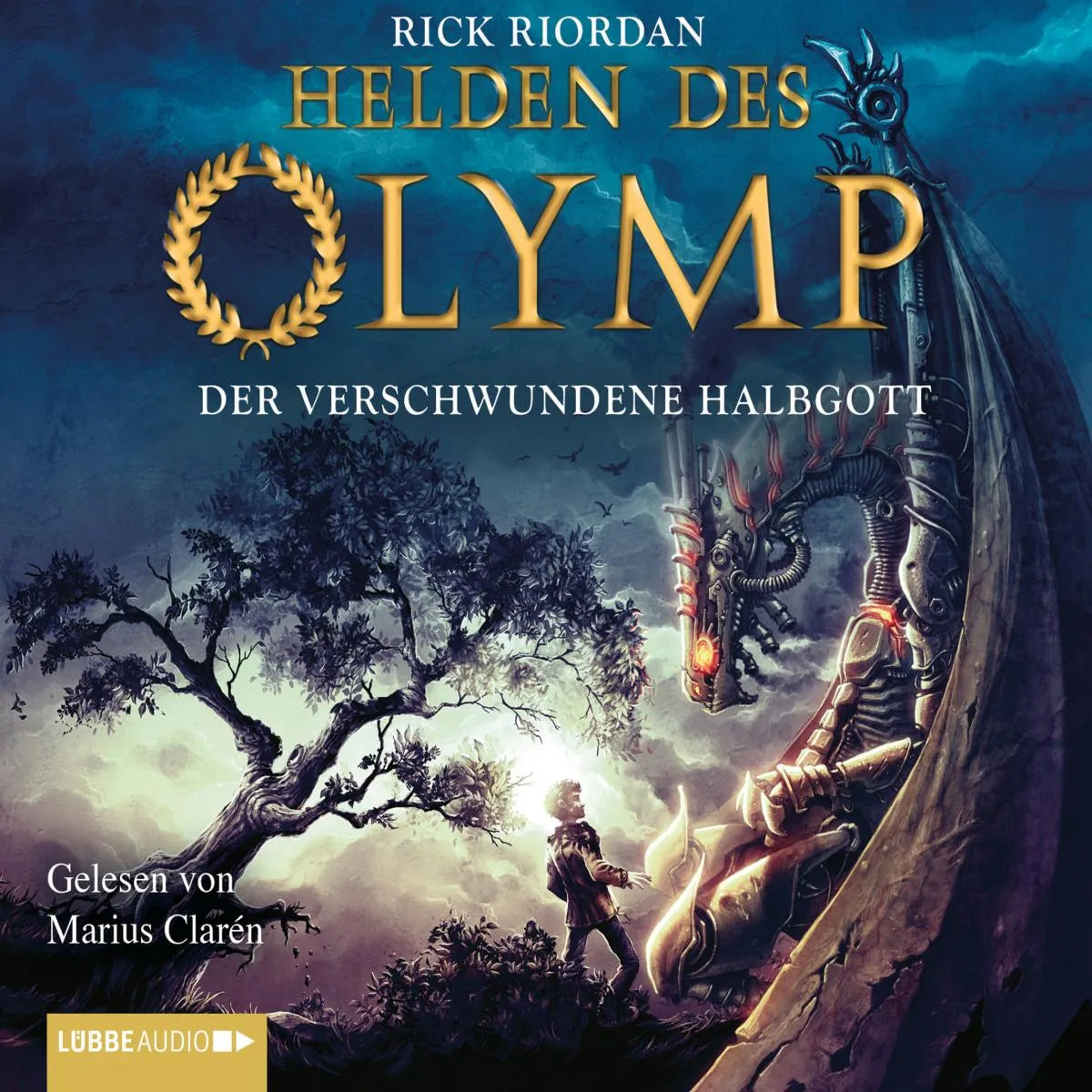 Cover: Der verschwundene Halbgott (Hörbuch Download) von Rick Riordan