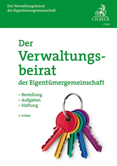 Cover: Der Verwaltungsbeirat der Eigentümergemeinschaft (Taschenbuch) von Georg Jennißen
