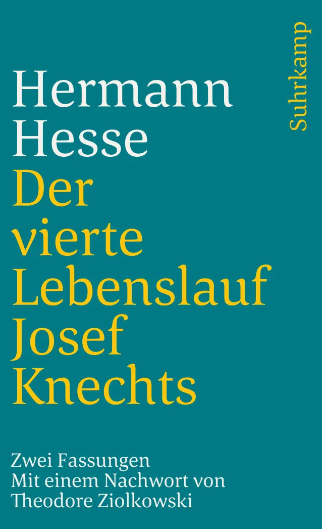 Buchcover von 'Der vierte Lebenslauf Josef Knechts' - Taschenbuch von Hermann Hesse