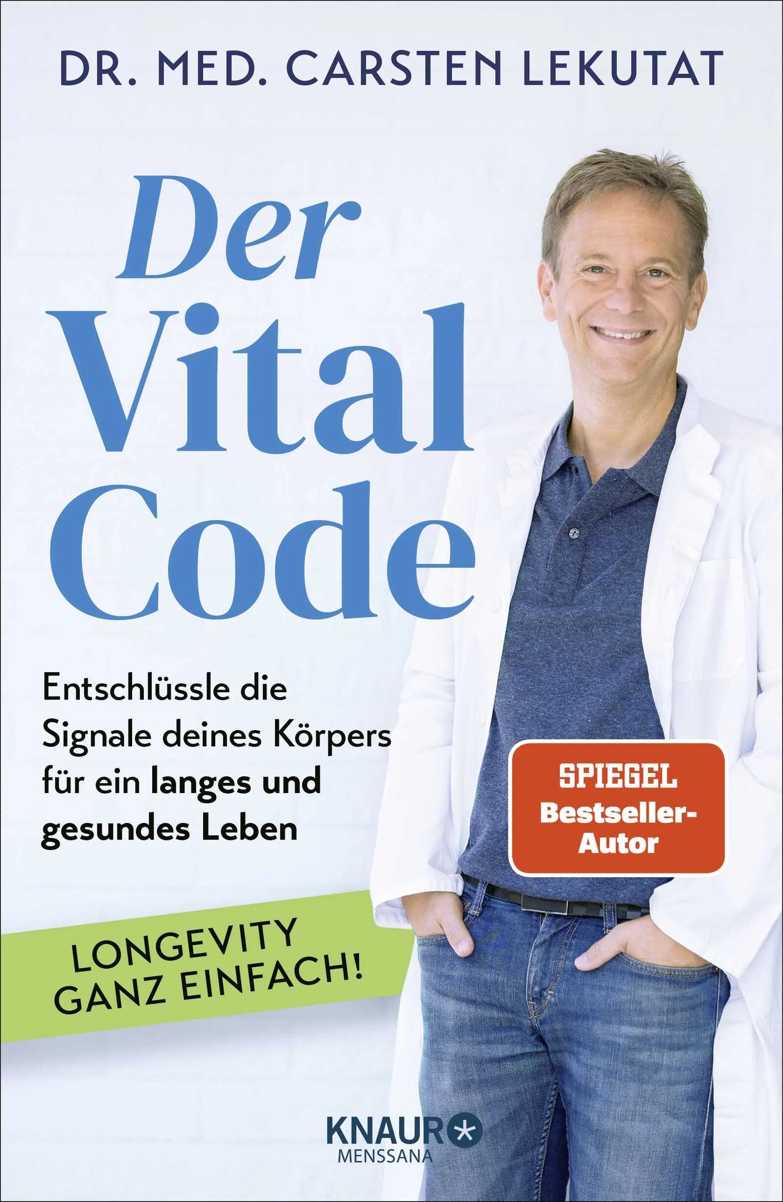 Buchcover von 'Der Vital-Code' - Gebundene Ausgabe von Carsten Lekutat