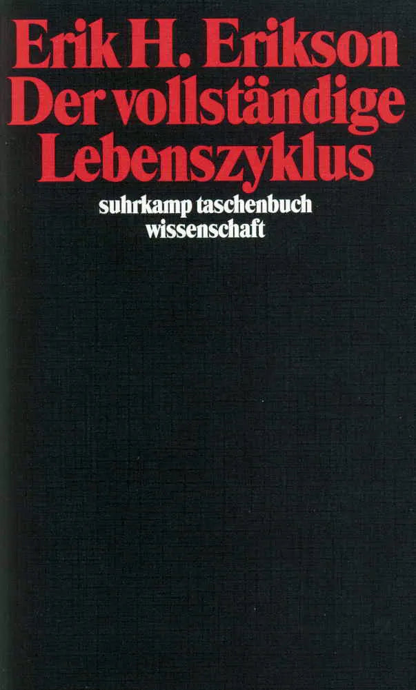 Buchcover von 'Der vollständige Lebenszyklus' - Taschenbuch von Erik H. Erikson
