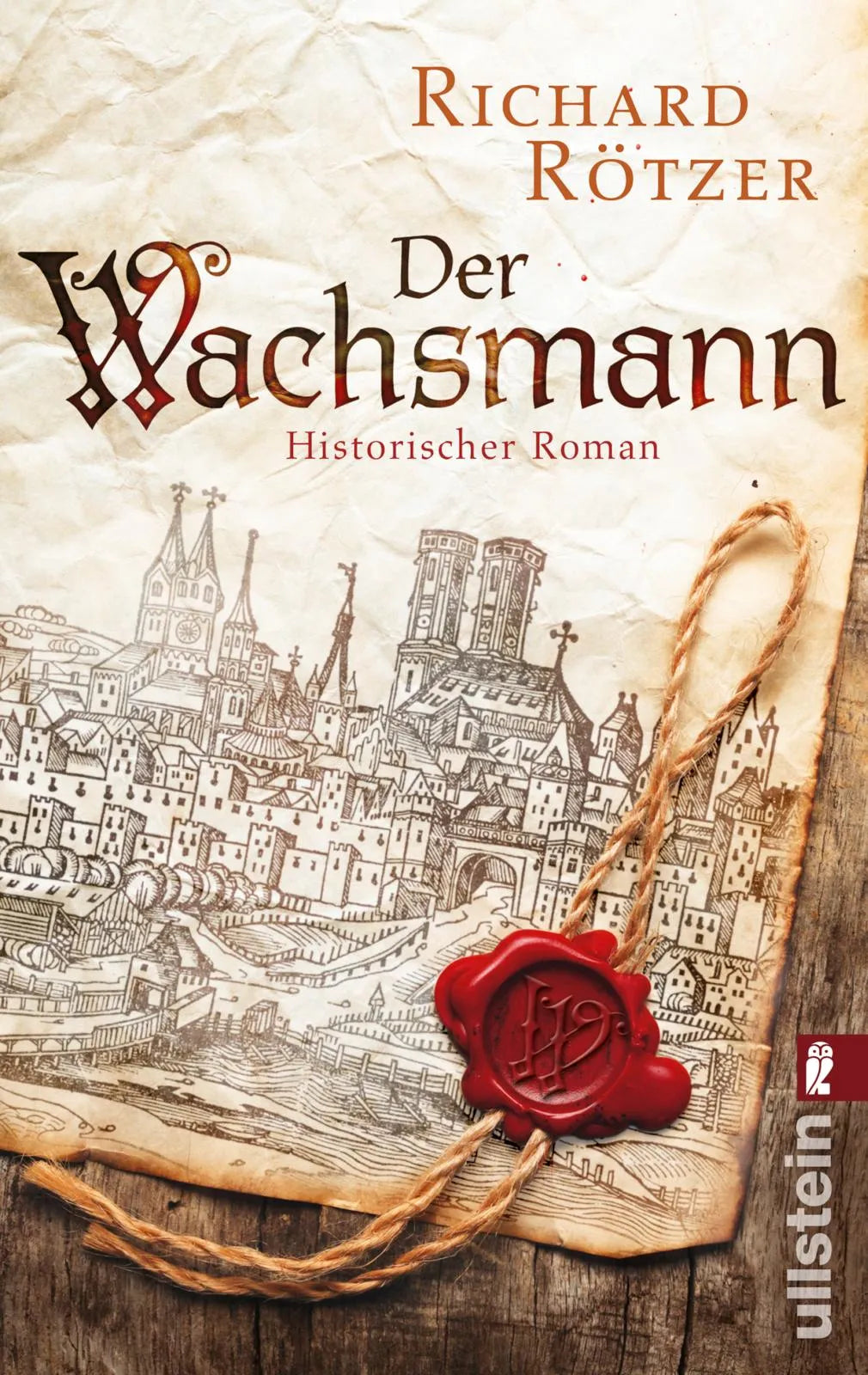 Cover: Der Wachsmann (Taschenbuch) von Richard Rötzer