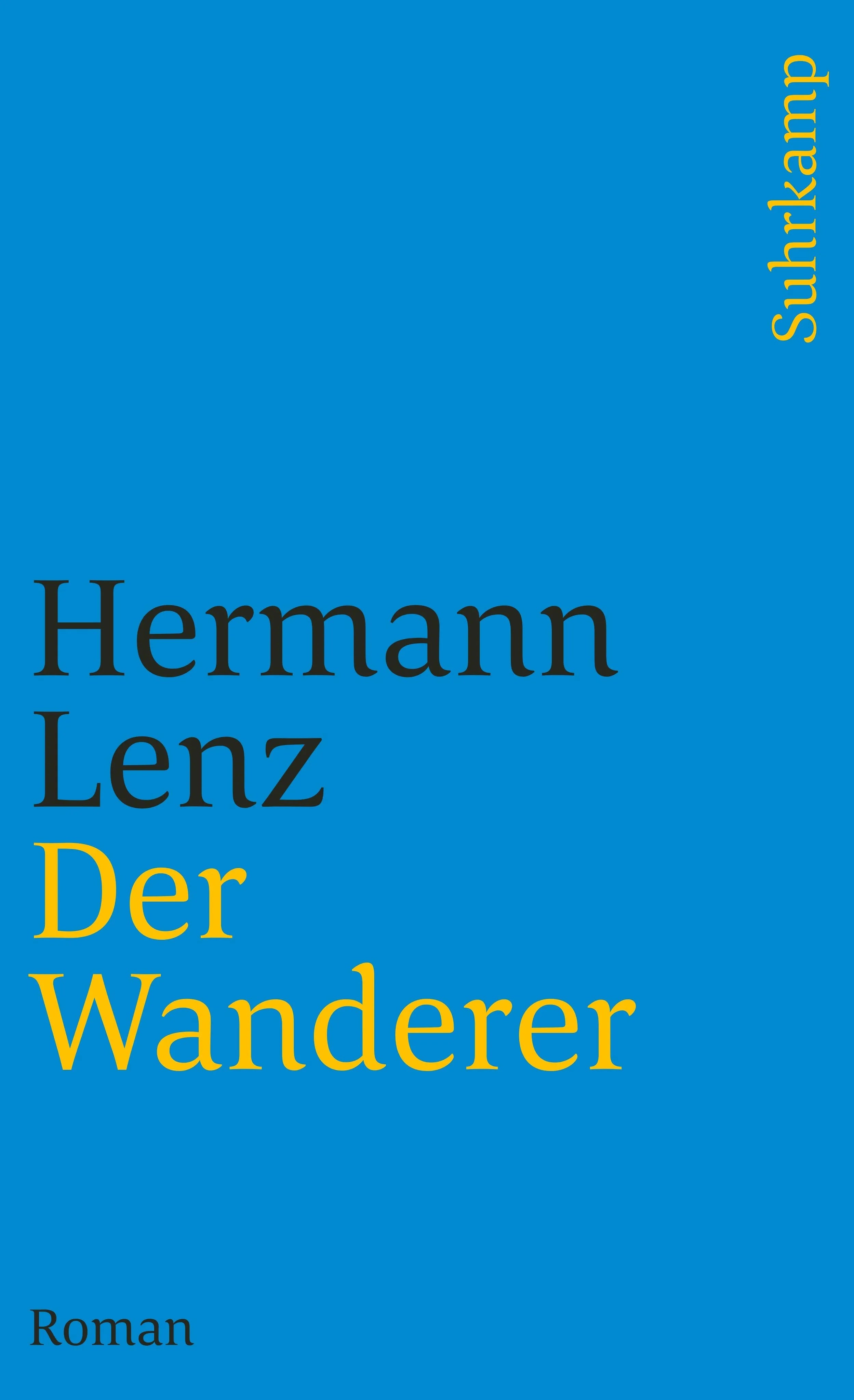 Buchcover von 'Der Wanderer' - Taschenbuch von Hermann Lenz