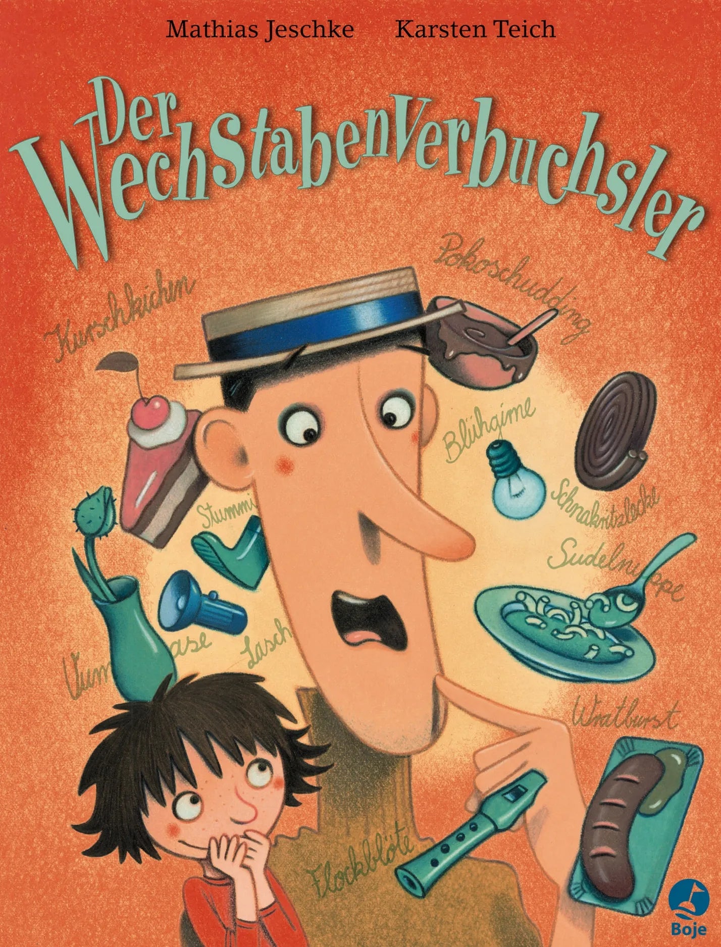 Buchcover von 'Der Wechstabenverbuchsler' - Gebundene Ausgabe von Mathias Jeschke