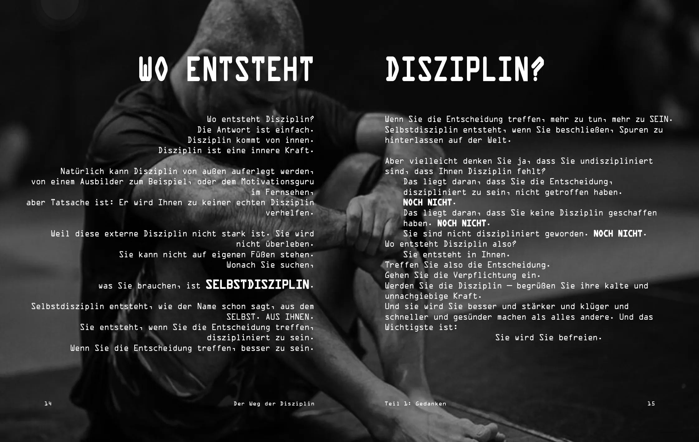 Innenansicht von 'Der Weg der Disziplin - Expanded Edition' - Gebundene Ausgabe