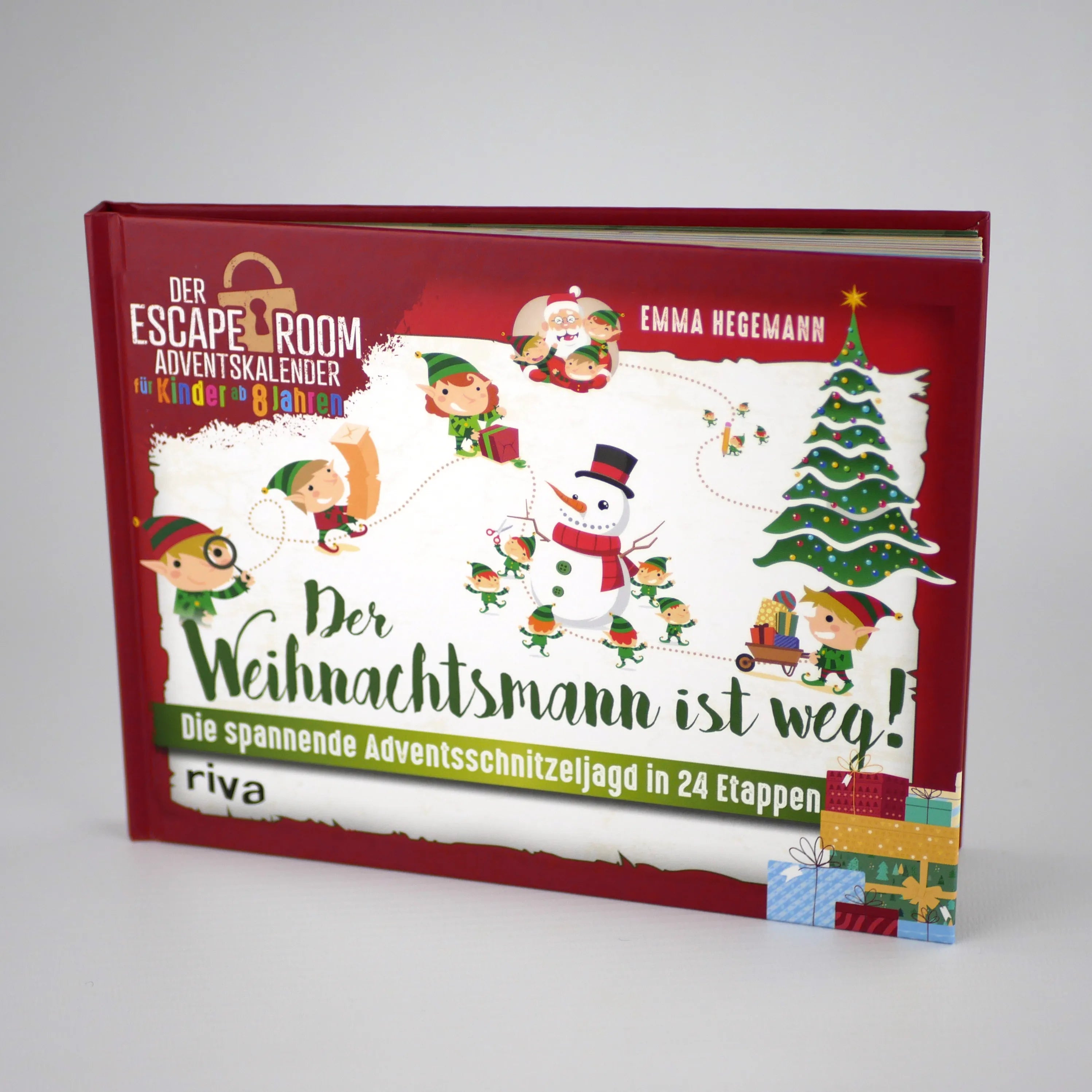 Innenansicht von 'Der Weihnachtsmann ist weg!' - Gebundene Ausgabe