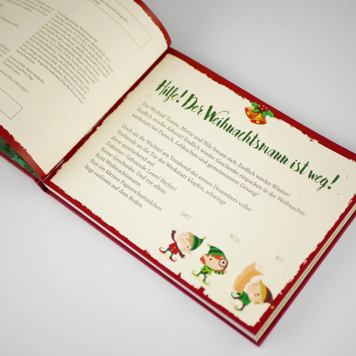 Detailansicht: Der Weihnachtsmann ist weg! (Hardcover)