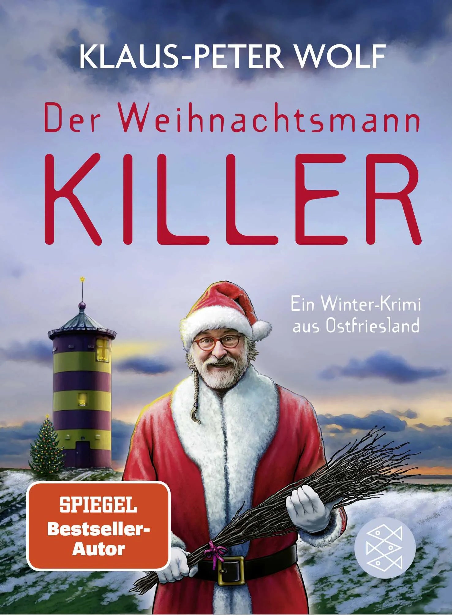 Buchcover von 'Der Weihnachtsmannkiller. Ein Winter-Krimi aus Ostfriesland' - Gebundene Ausgabe von Klaus-Peter Wolf