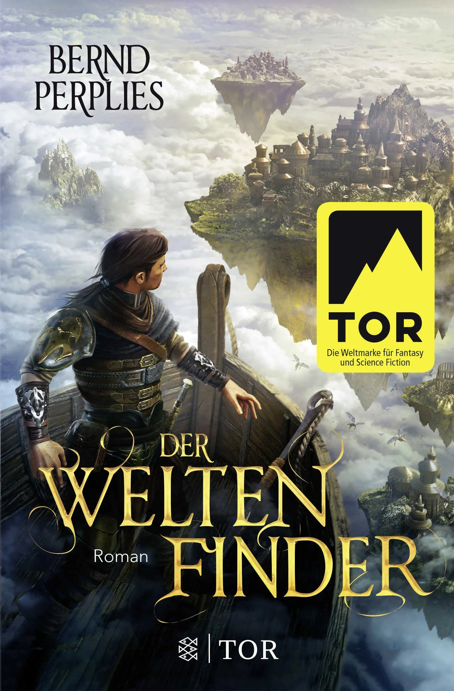 Buchcover von 'Der Weltenfinder - Die zweite Reise ins Wolkenmeer' - Taschenbuch von Bernd Perplies