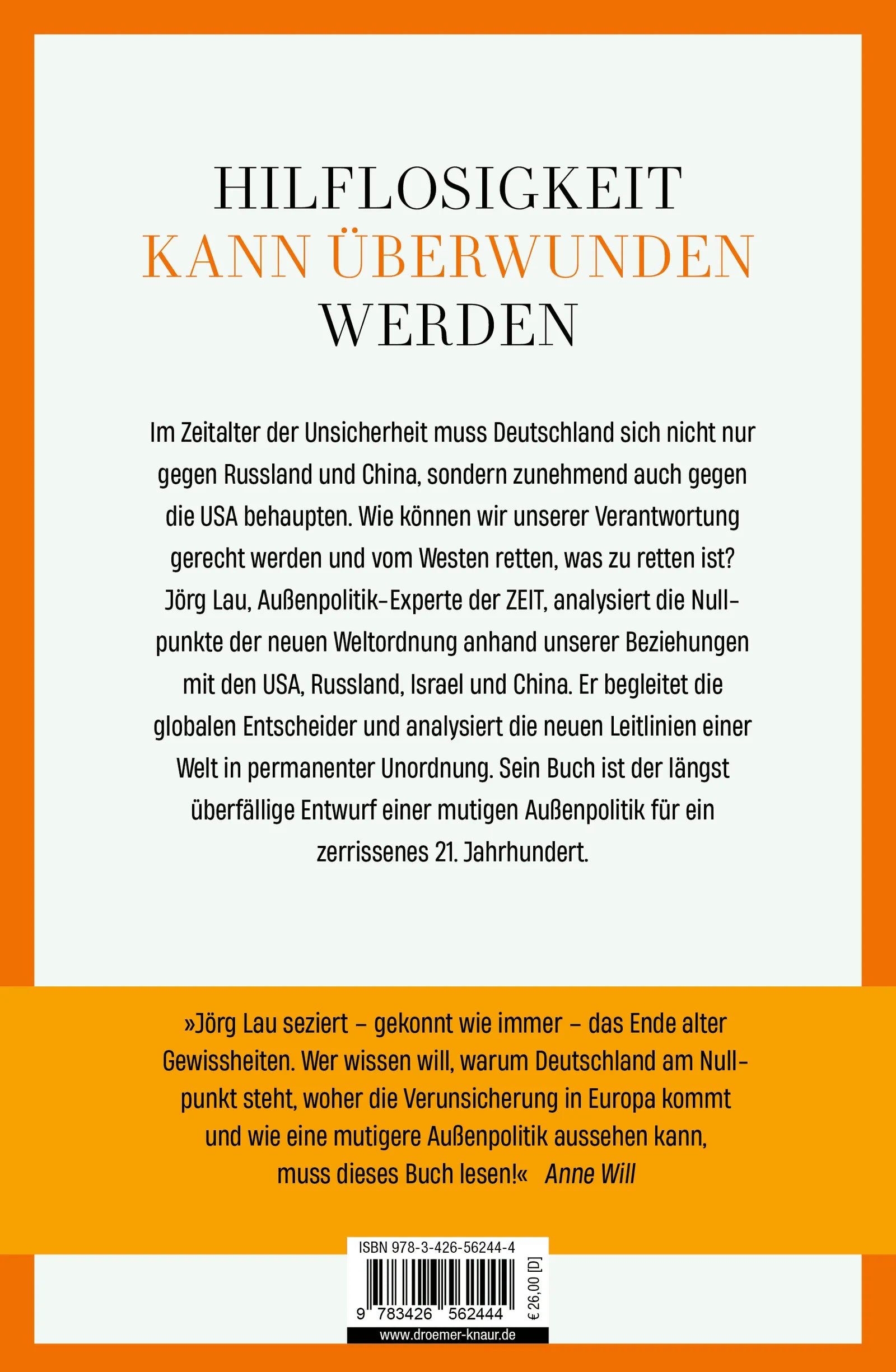 Rückseite: Der Westen sind jetzt wir (Hardcover)