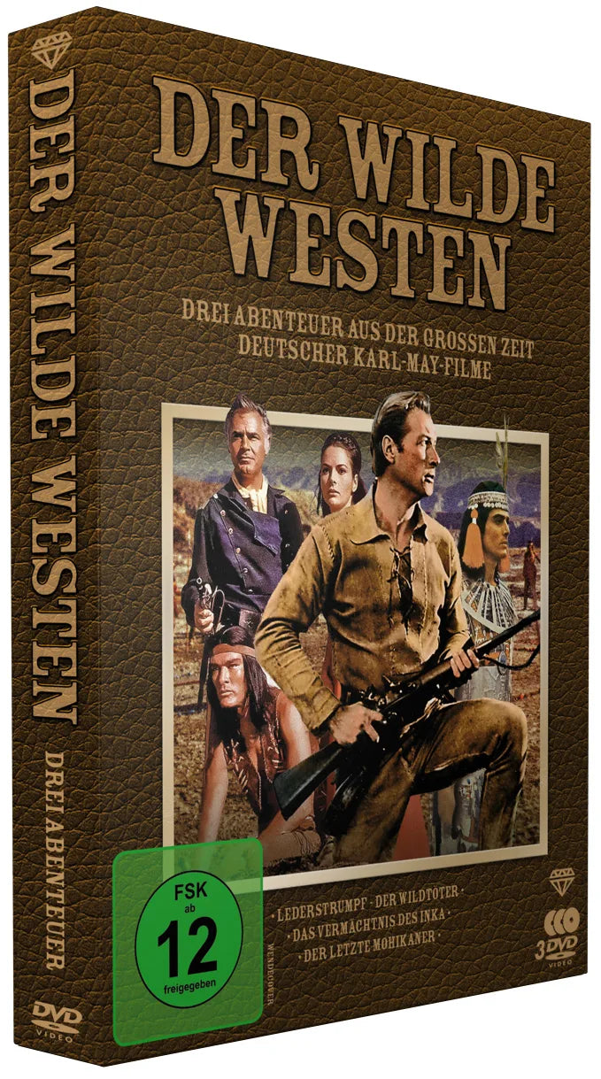 Produktansicht 1 von Der Wilde Westen - Drei Abenteuer der deutschen Karl-May-Filme – DVD