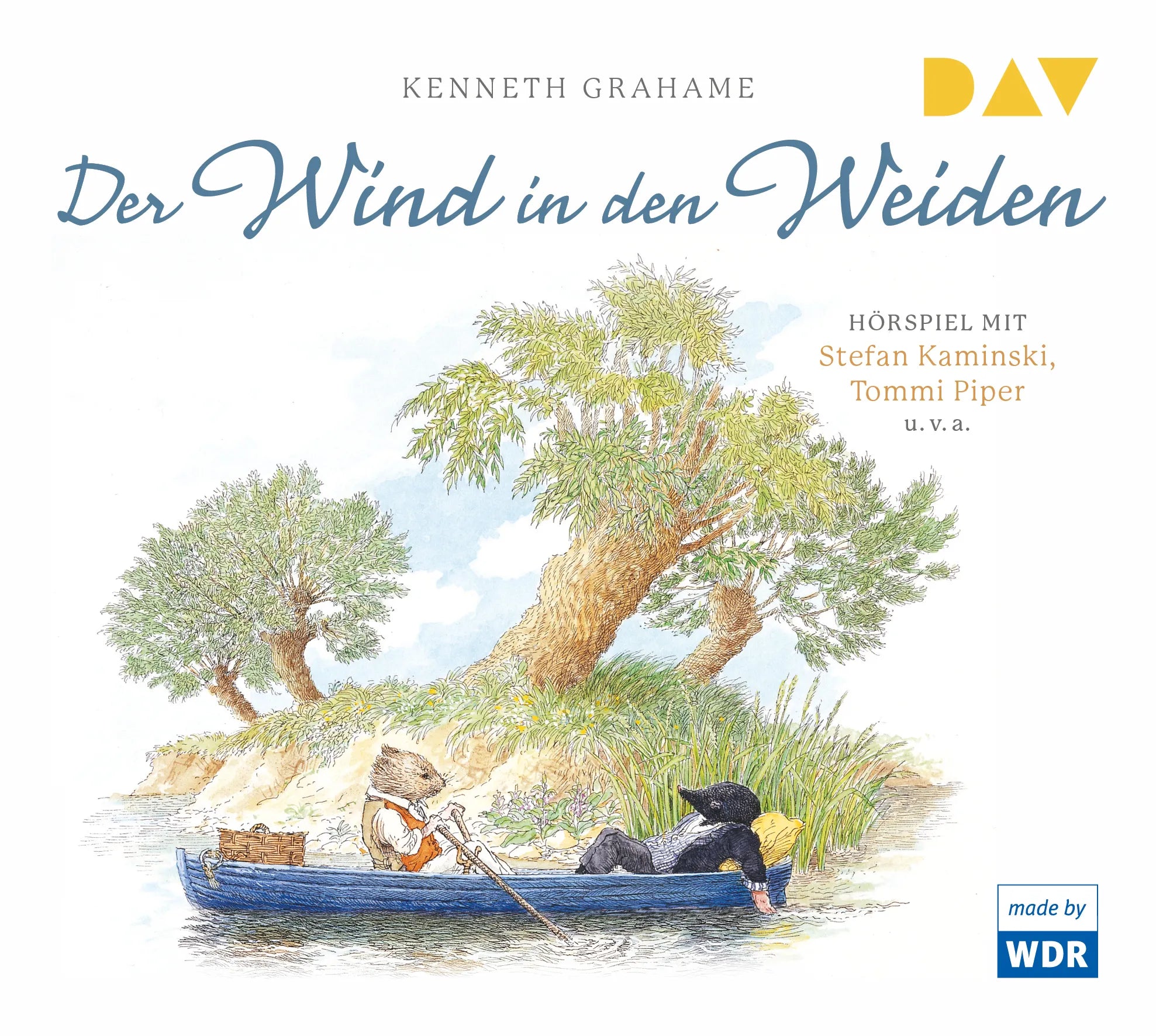 Buchcover von 'Der Wind in den Weiden' - Hörbuch (CD) von Kenneth Grahame