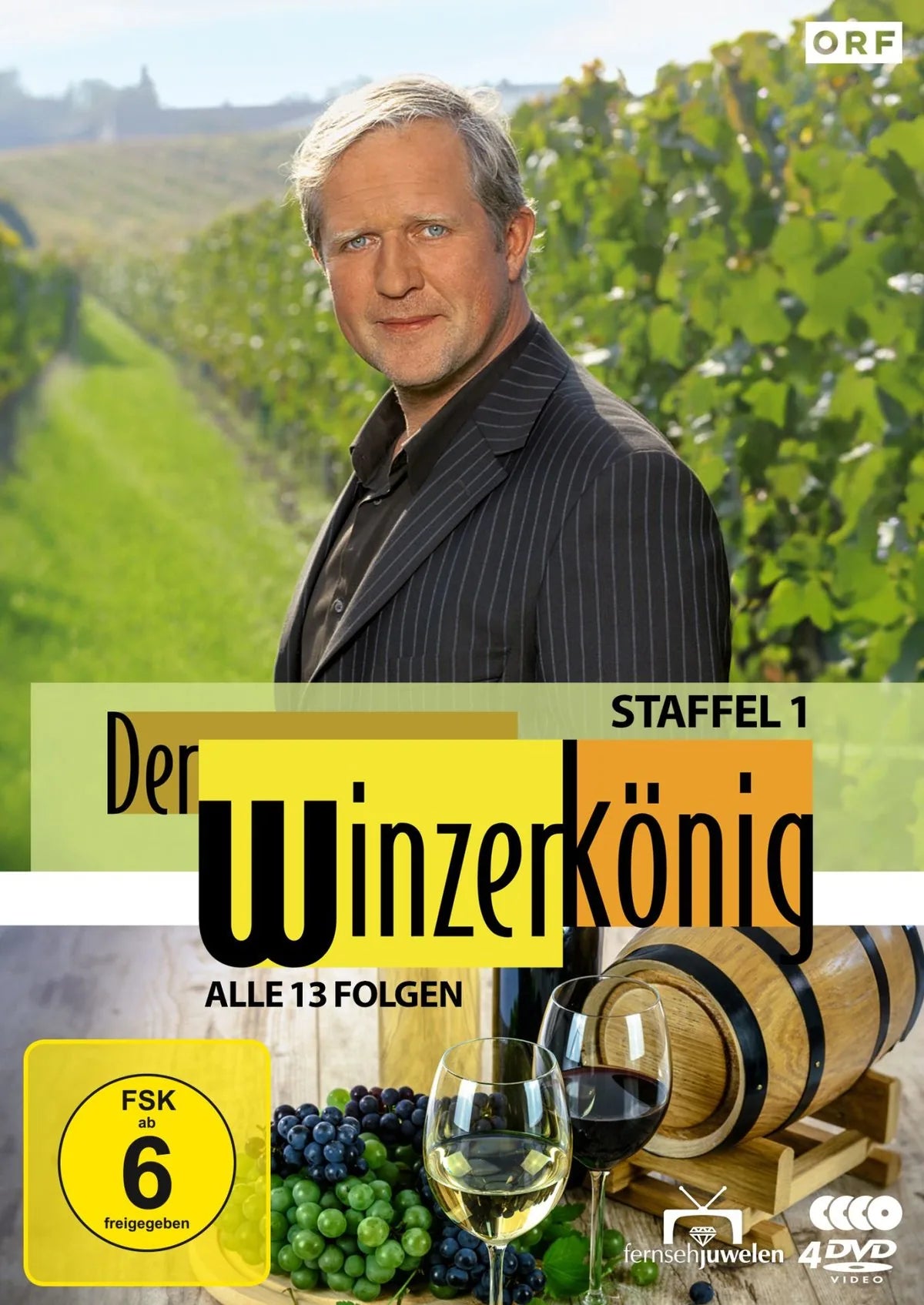 Der Winzerkönig - Die komplette Staffel 1 - DVD