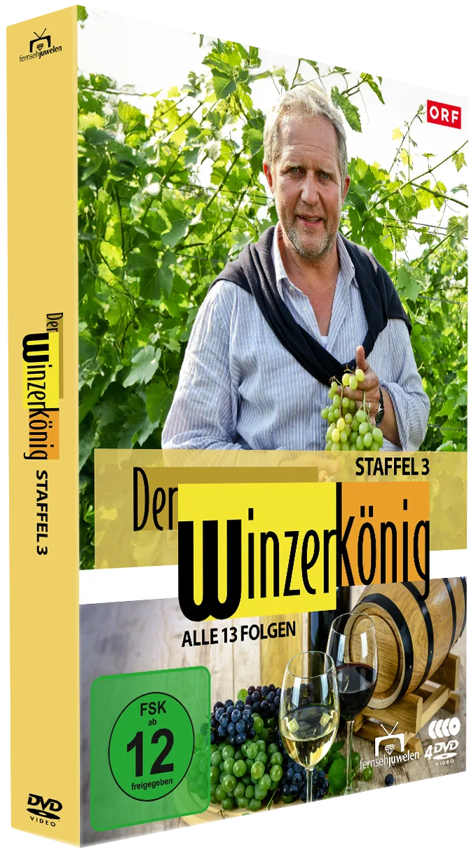 Produktansicht 1 von Der Winzerkönig - Die komplette Staffel 3 – DVD
