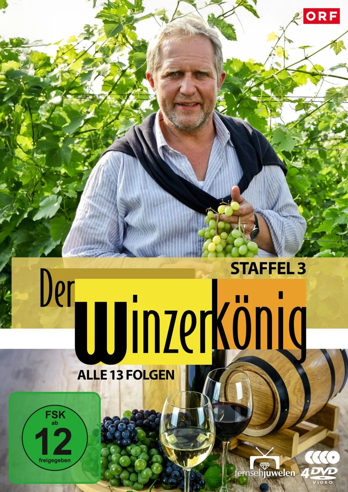 Der Winzerkönig - Die komplette Staffel 3 - DVD