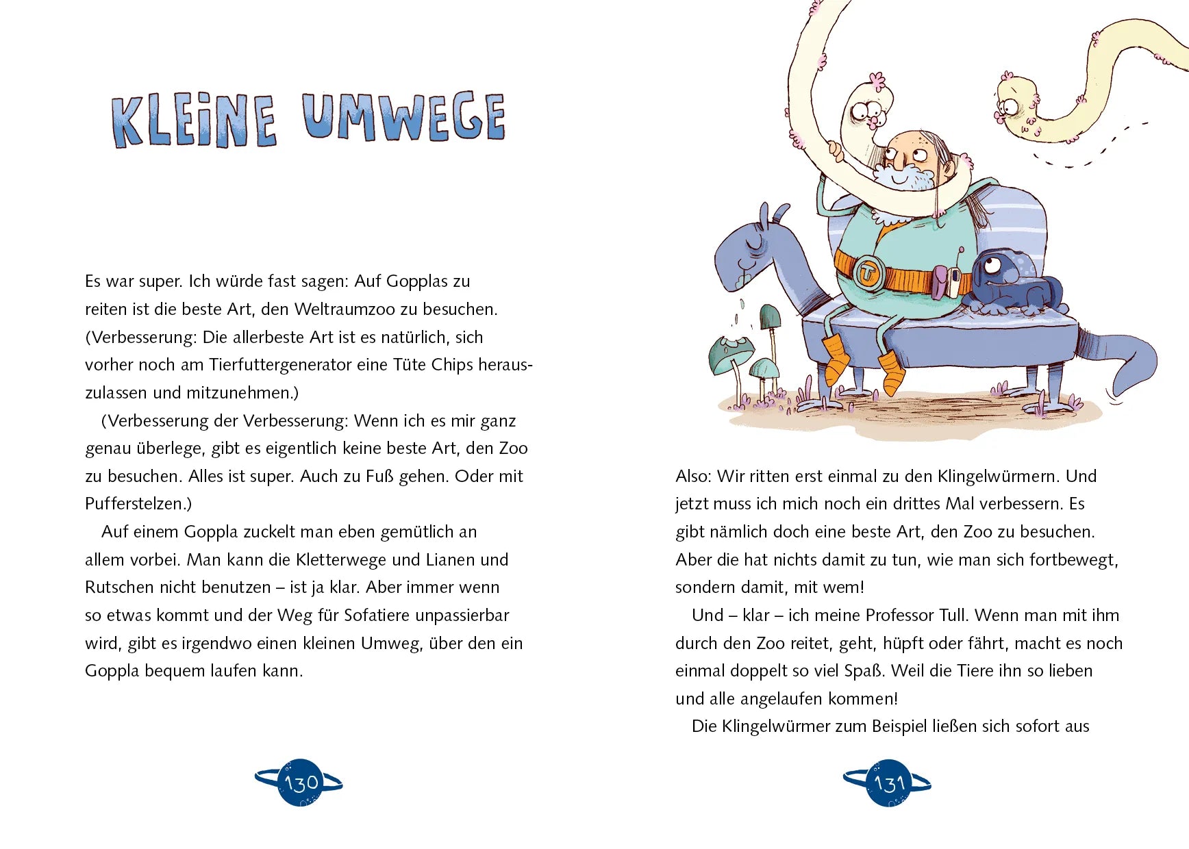 Produktansicht: Der wundersame Weltraumzoo (Gebundene Ausgabe)