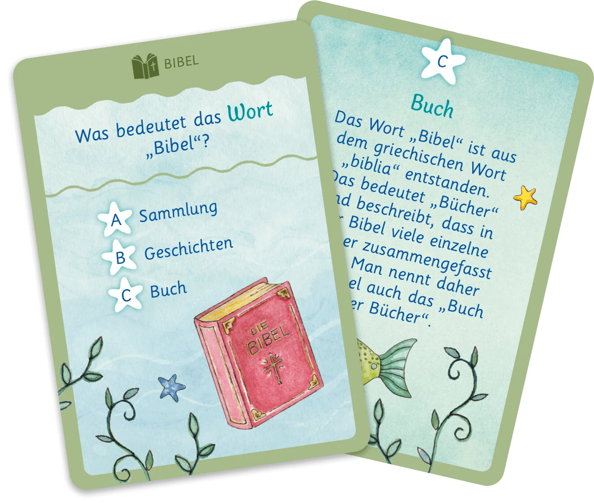 Der Wunschfisch. 50 x Spiel- und Rätselspaß zur Erstkommunion – Ansicht