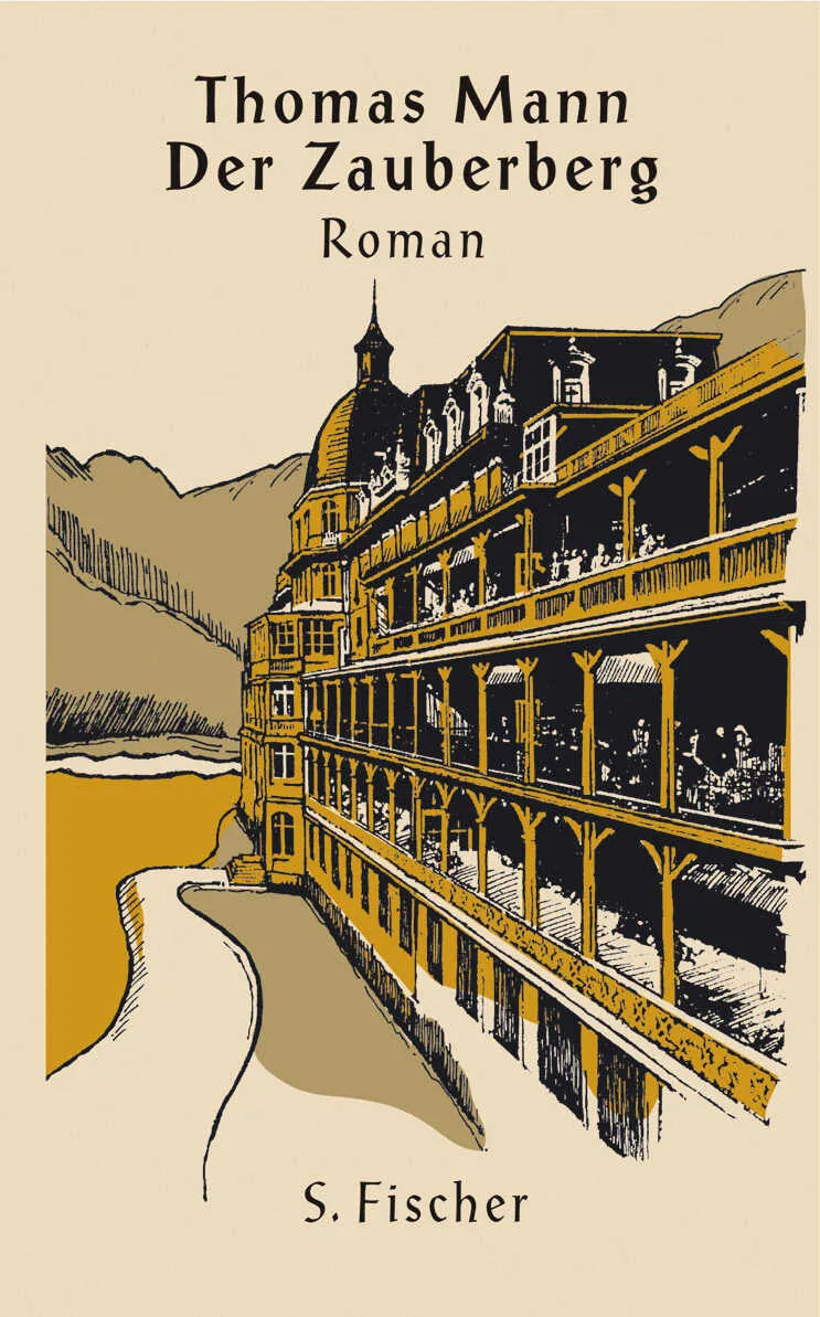 Buchcover von 'Der Zauberberg' - Gebundene Ausgabe von Thomas Mann