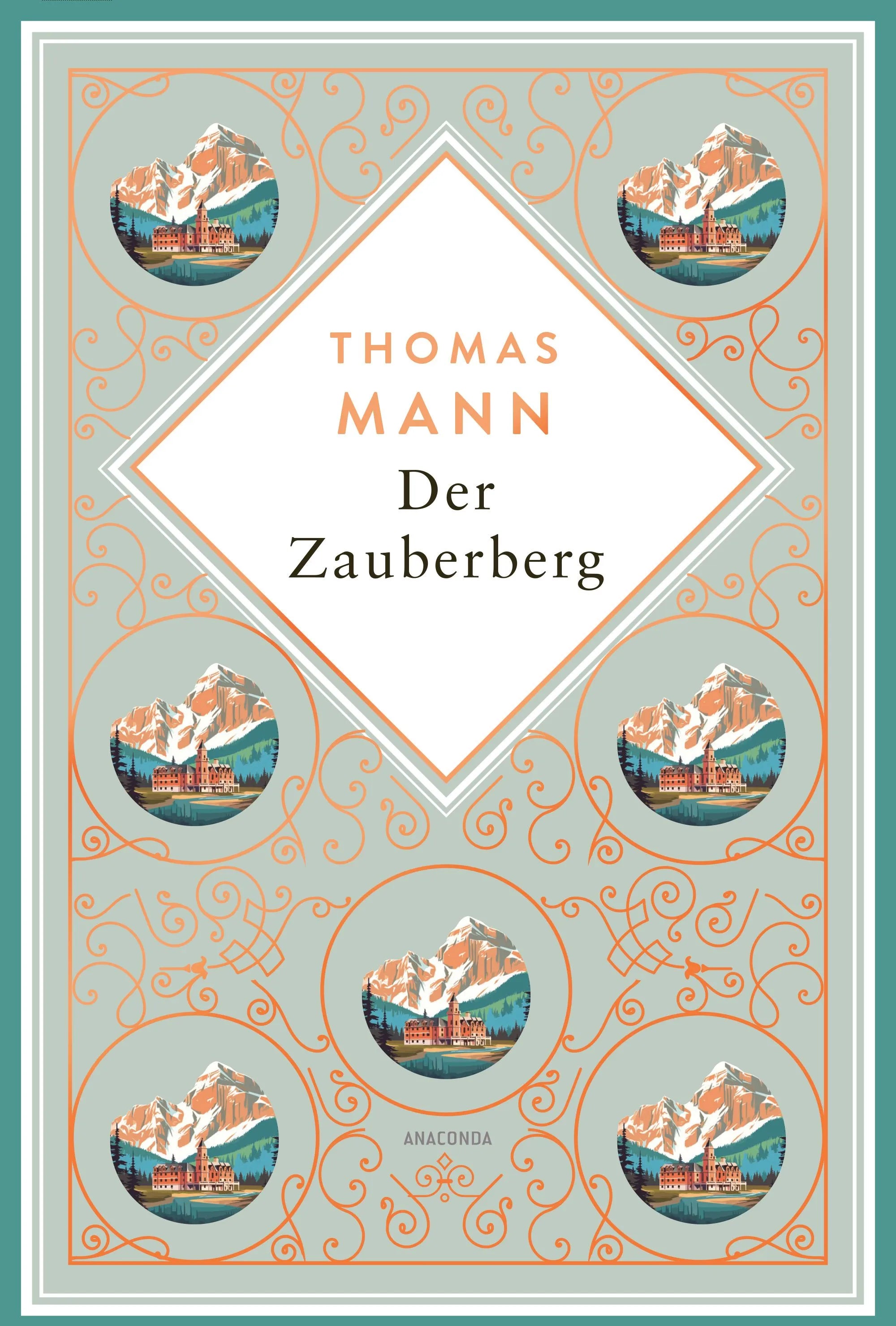 Cover: Der Zauberberg. Roman (Hardcover) von Thomas Mann
