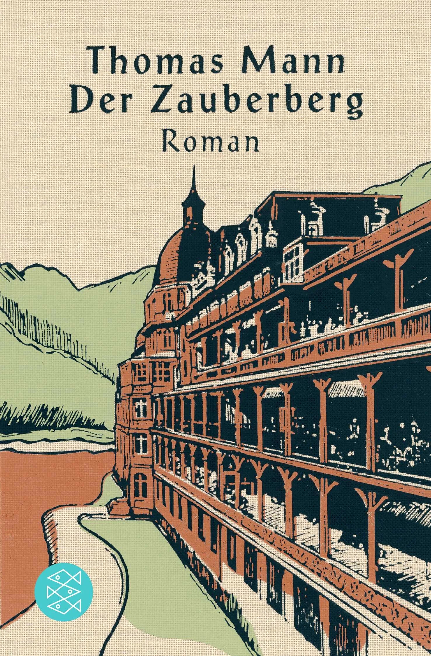 Buchcover von 'Der Zauberberg' - Taschenbuch von Thomas Mann
