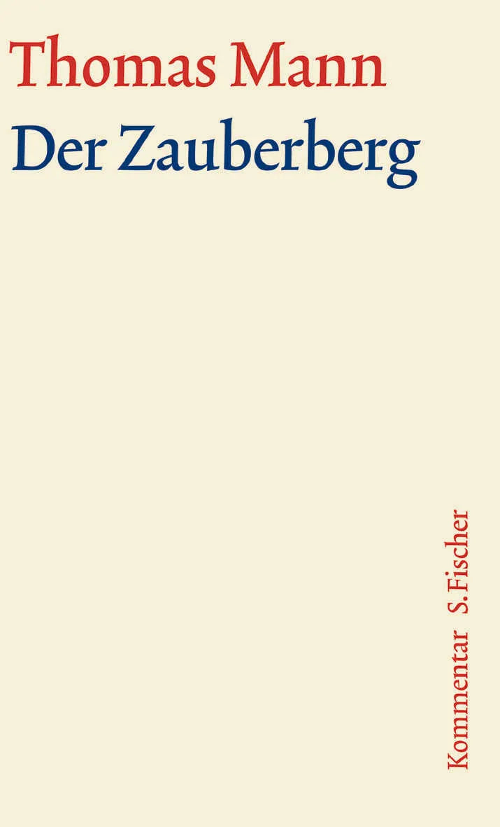 Buchcover von 'Der Zauberberg' - Gebundene Ausgabe von Thomas Mann