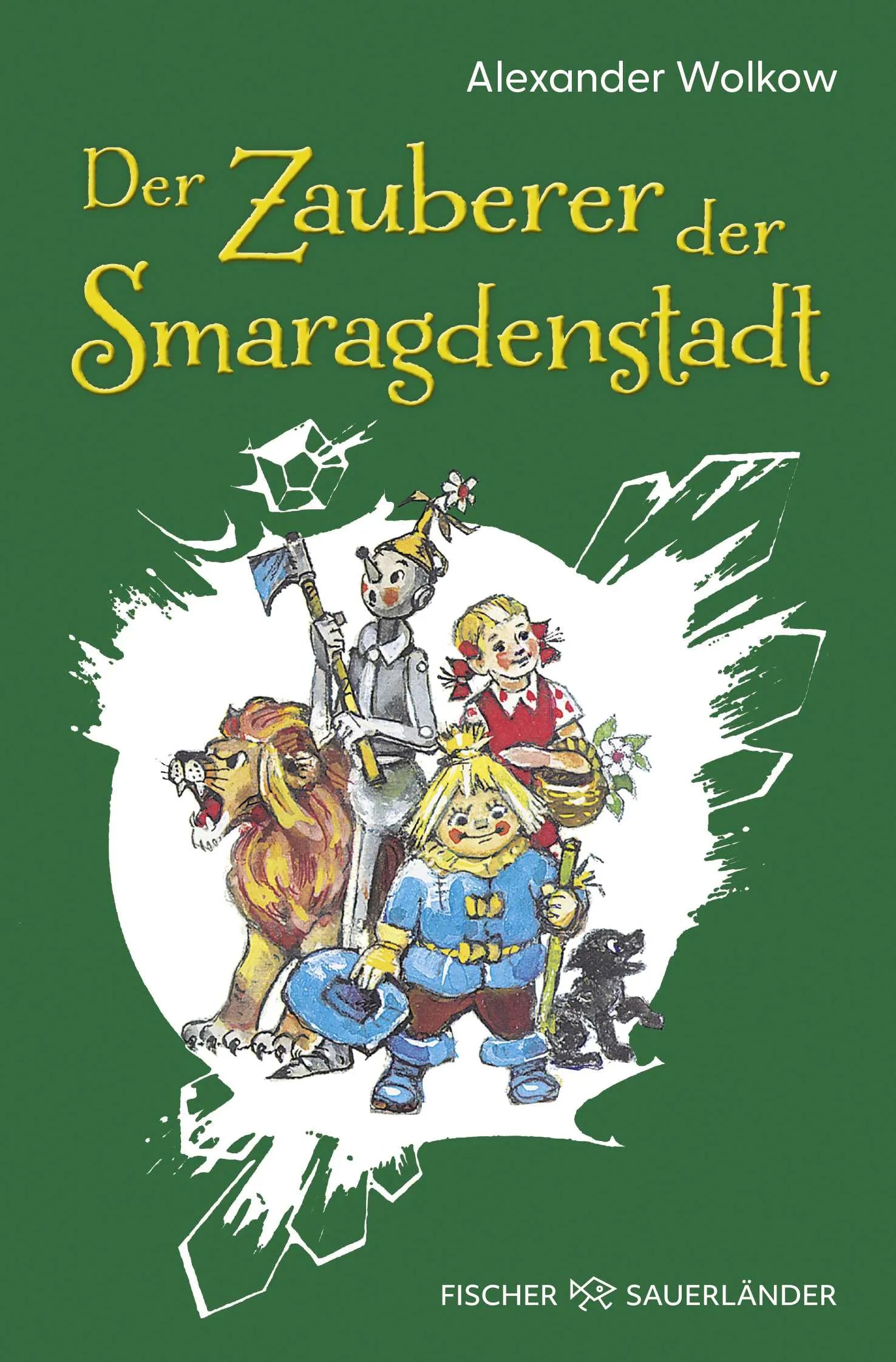 Buchcover von 'Der Zauberer der Smaragdenstadt' - Taschenbuch von Alexander Wolkow