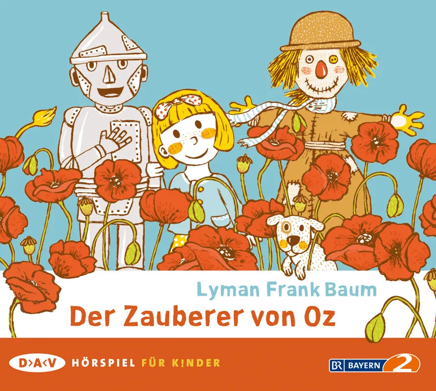 Buchcover von 'Der Zauberer von Oz' - Hörbuch (CD) von Lyman Frank Baum