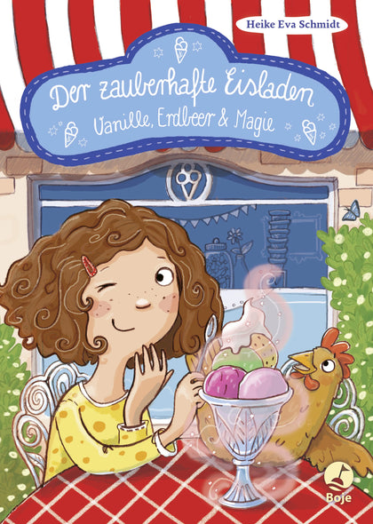 Buchcover von 'Der zauberhafte Eisladen' - Gebundene Ausgabe von Heike Eva Schmidt