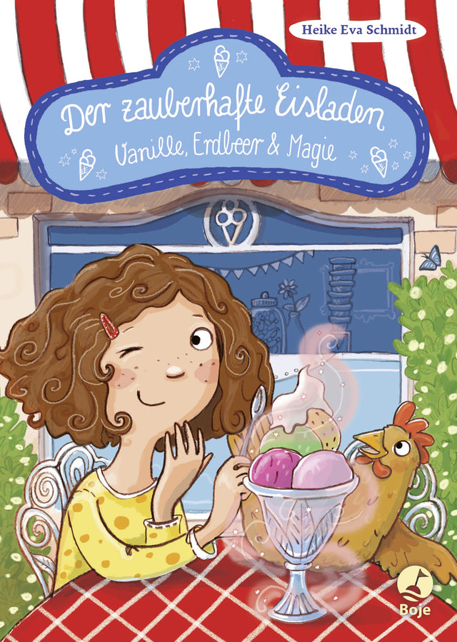 Buchcover von 'Der zauberhafte Eisladen' - Gebundene Ausgabe von Heike Eva Schmidt