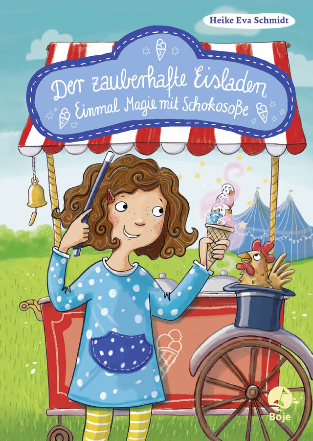 Buchcover von 'Der zauberhafte Eisladen' - Gebundene Ausgabe von Heike Eva Schmidt