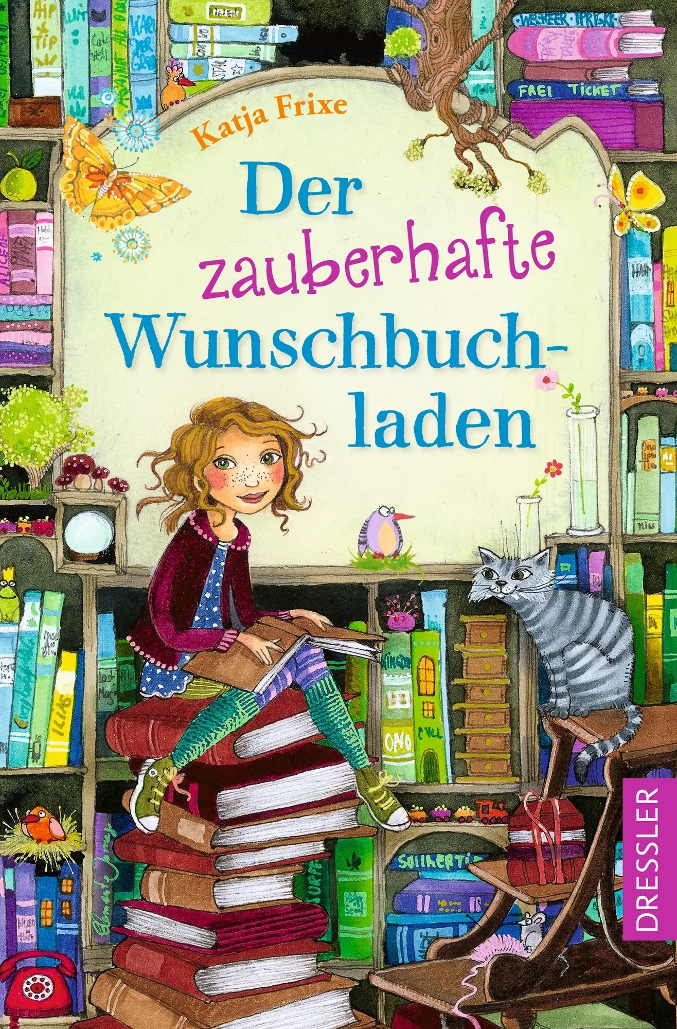 Buchcover von 'Der zauberhafte Wunschbuchladen 1' - Taschenbuch von Katja Frixe