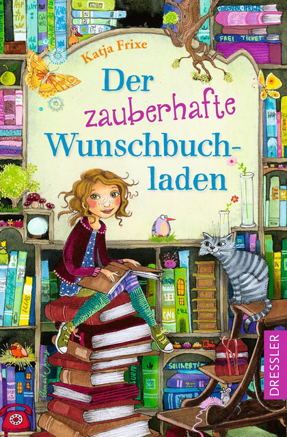 Buchcover von 'Der zauberhafte Wunschbuchladen 1' - Taschenbuch von Katja Frixe