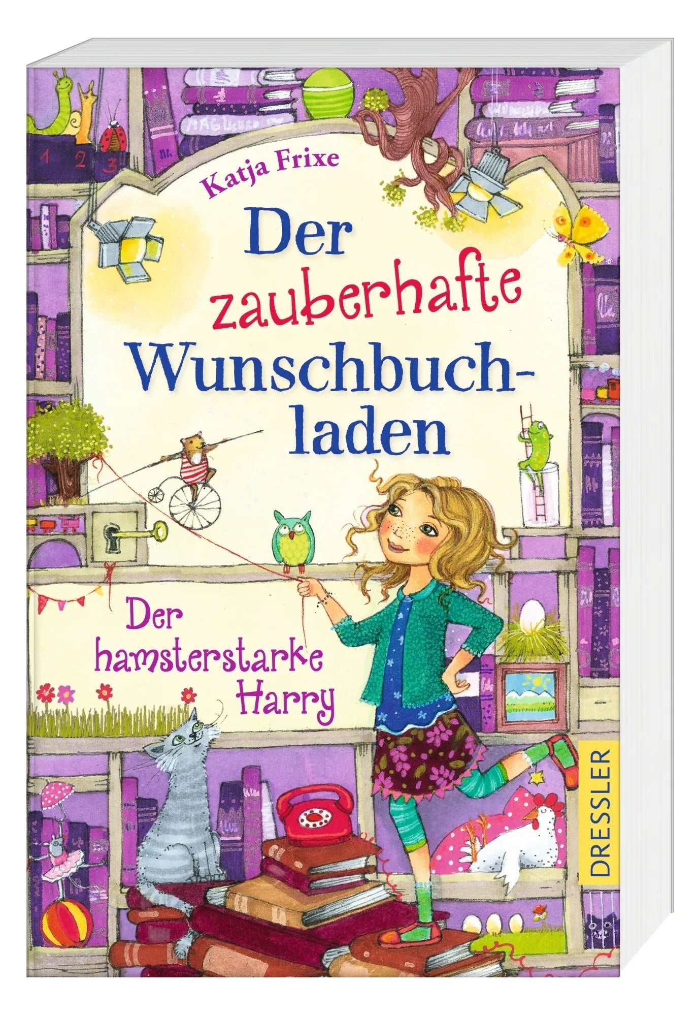Produktansicht: Der zauberhafte Wunschbuchladen 2. Der hamsterstarke Harry (Taschenbuch)