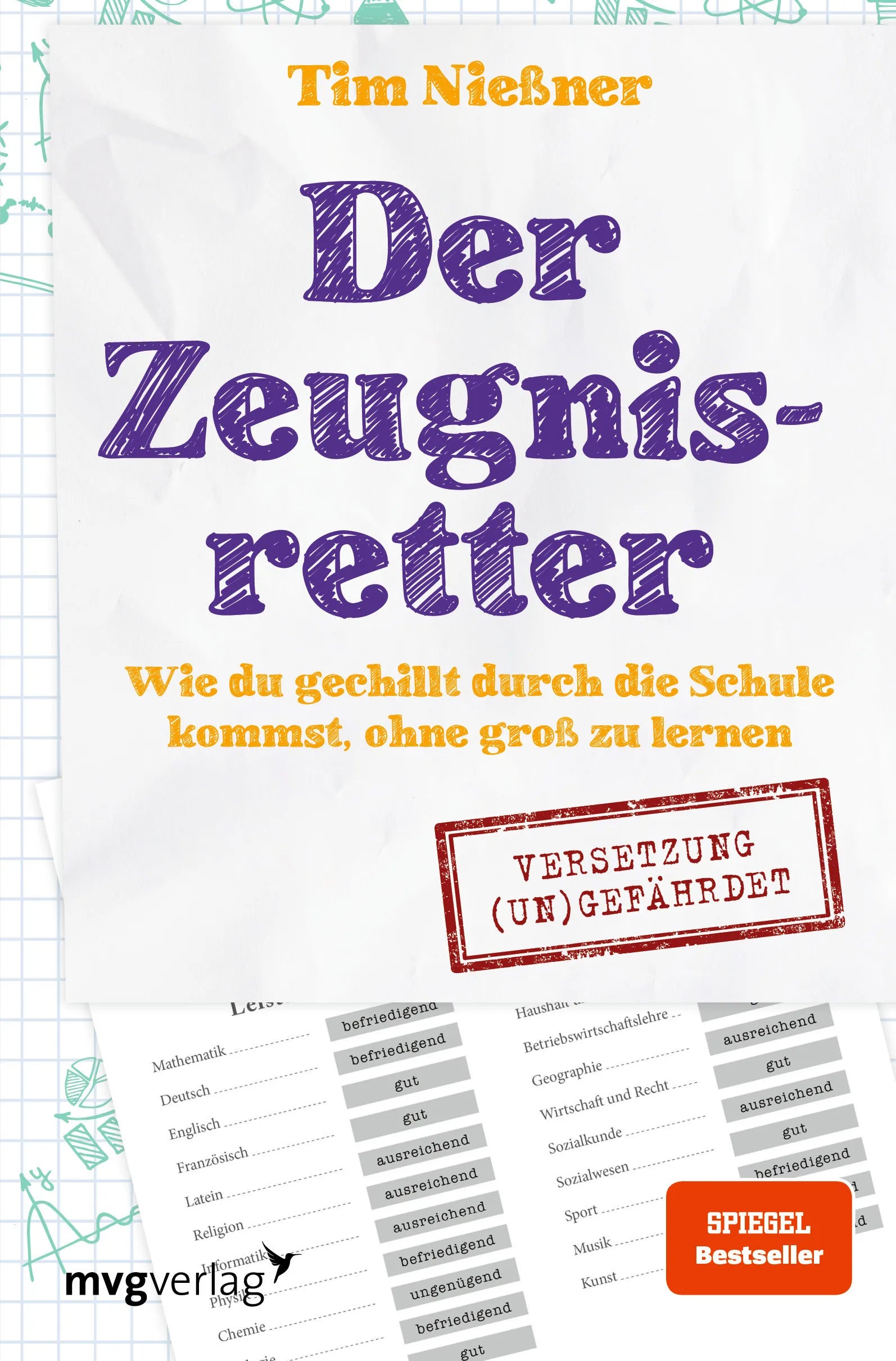 Buchcover von 'Der Zeugnisretter' - Taschenbuch von Tim Nießner