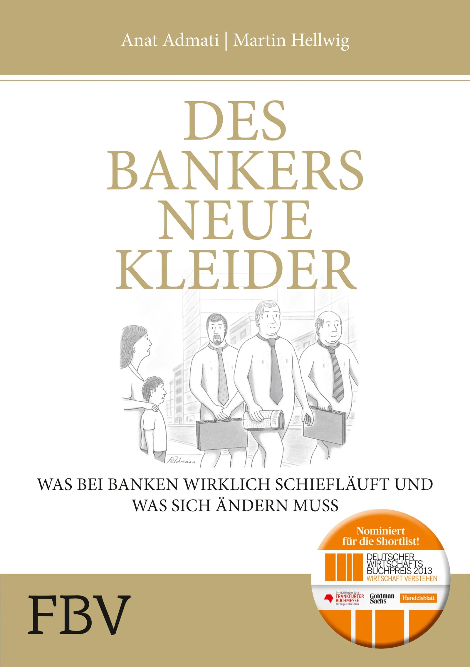 Buchcover von 'Des Bankers neue Kleider' - Gebundene Ausgabe von Martin Hellwig