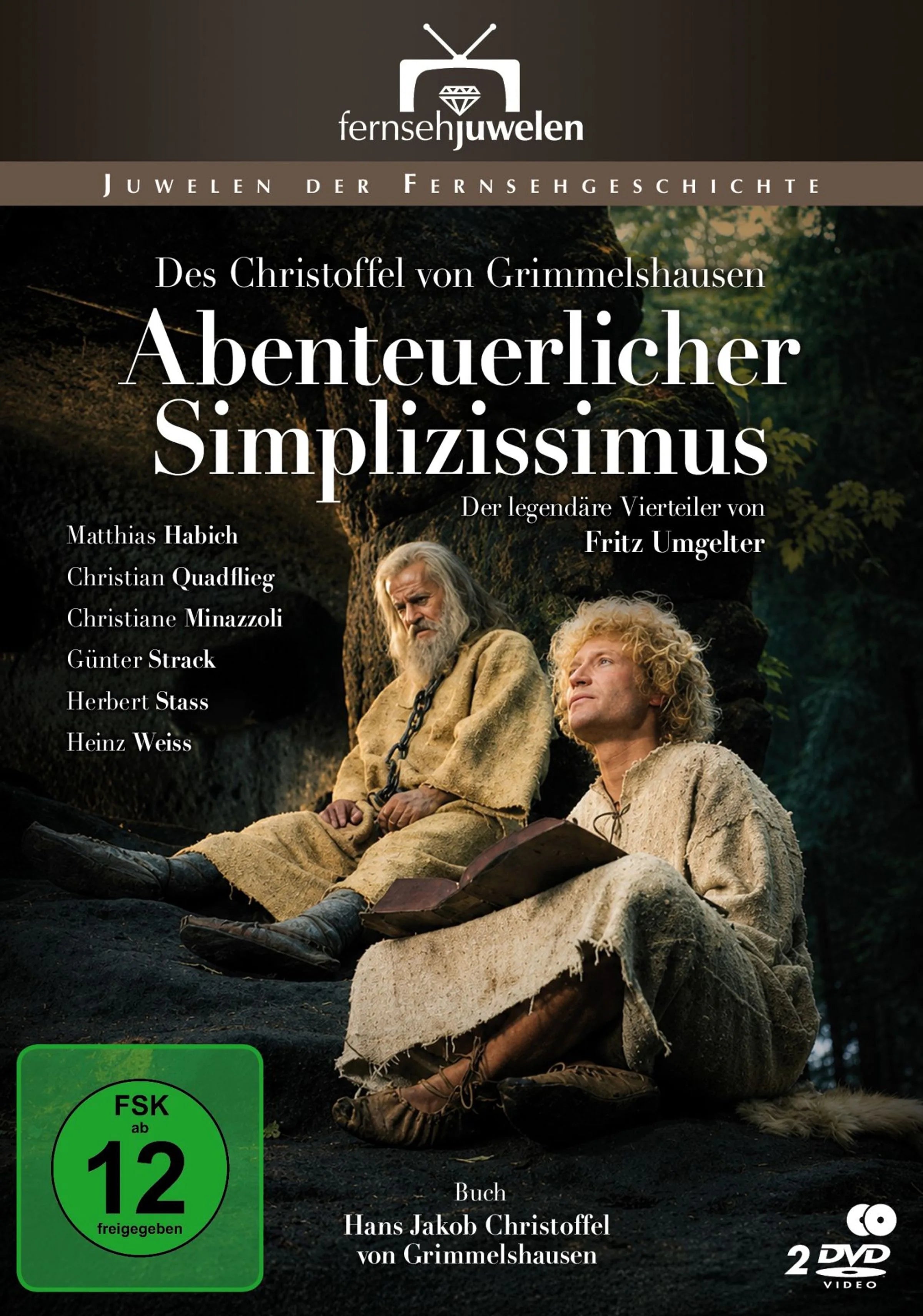 DVD-Cover: Des Christoffel von Grimmelshausen abenteuerlich. Regie: Fritz Umgelter
