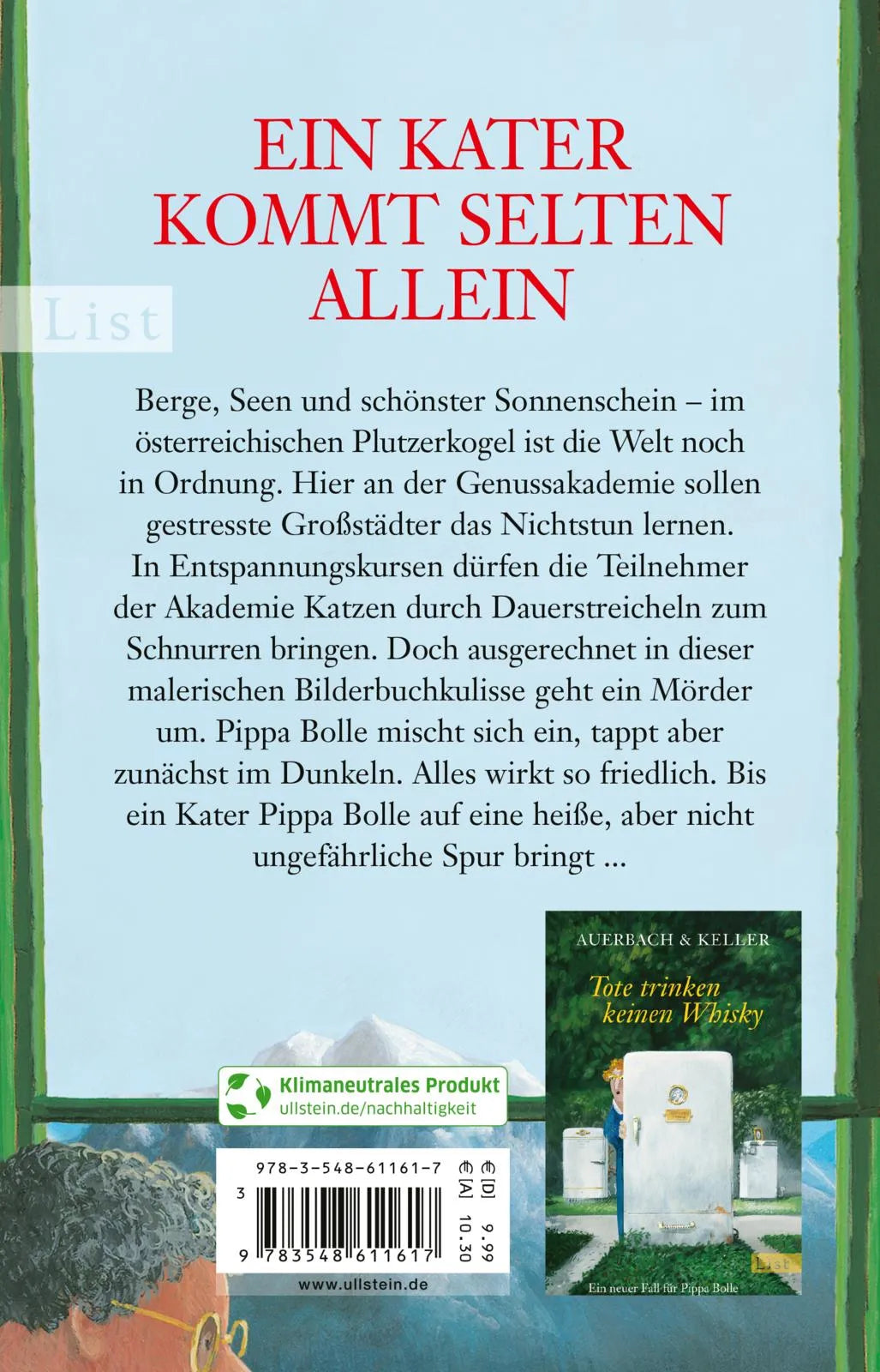 Rückseite: Des Katers Kern (Taschenbuch)