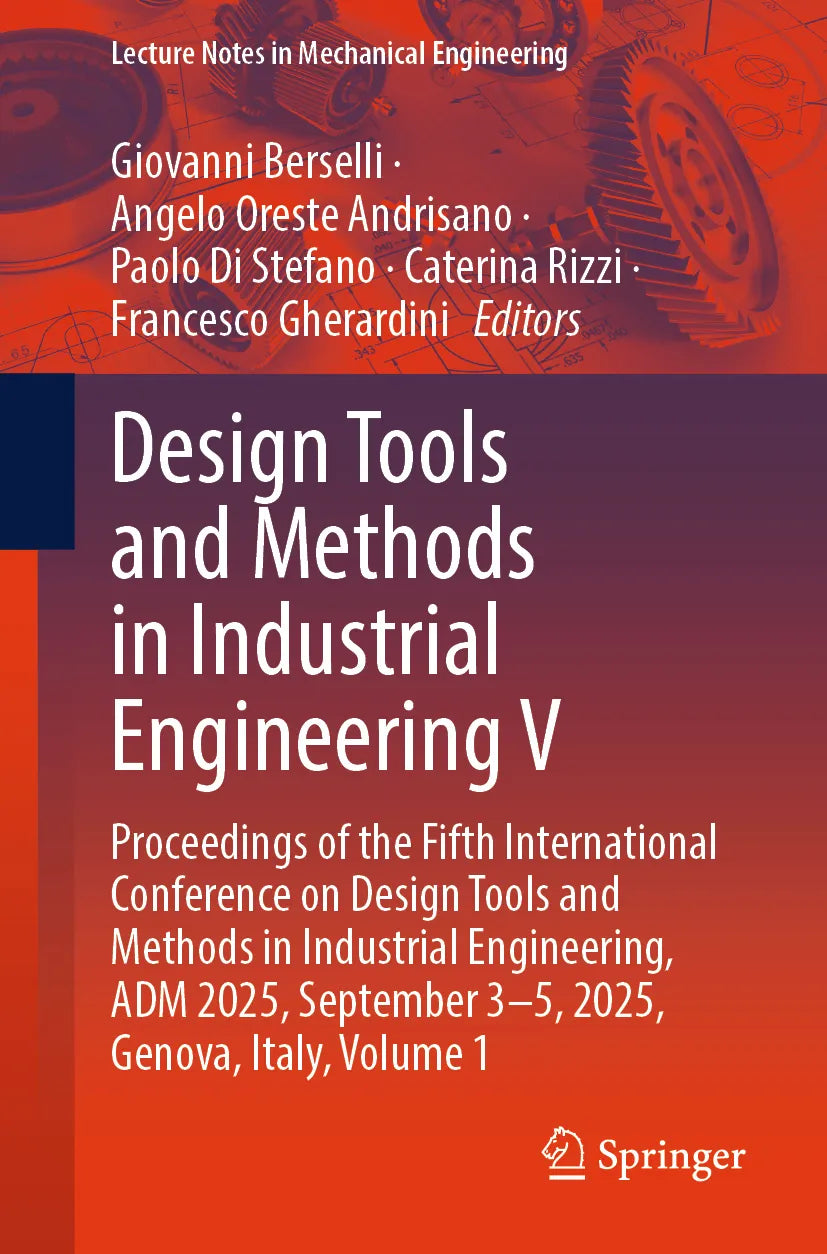Cover: Design Tools and Methods in Industrial Engineering V (E-Book)