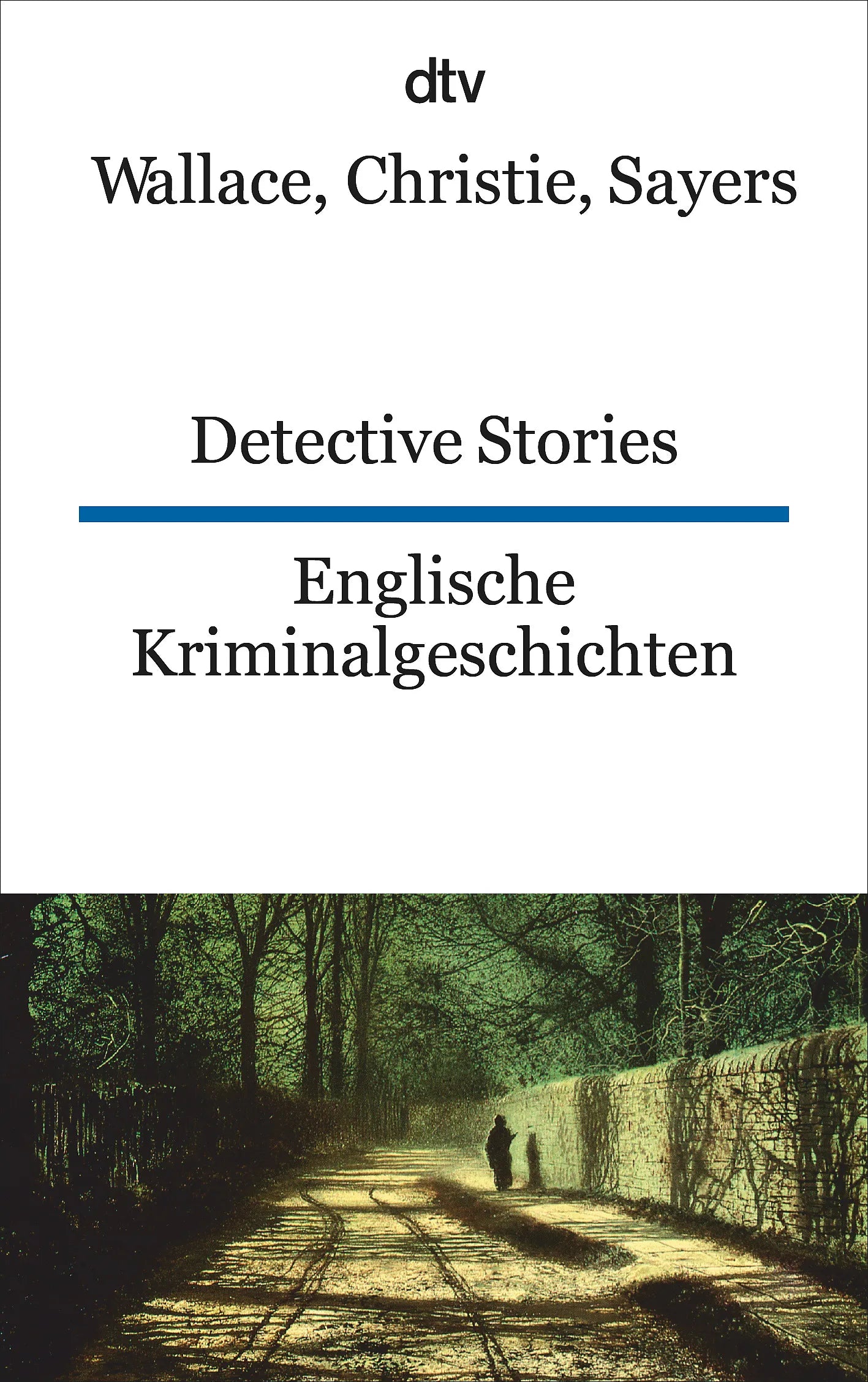 Buchcover von 'Detective Stories Englische Kriminalgeschichten' - Taschenbuch von Edgar Wallace