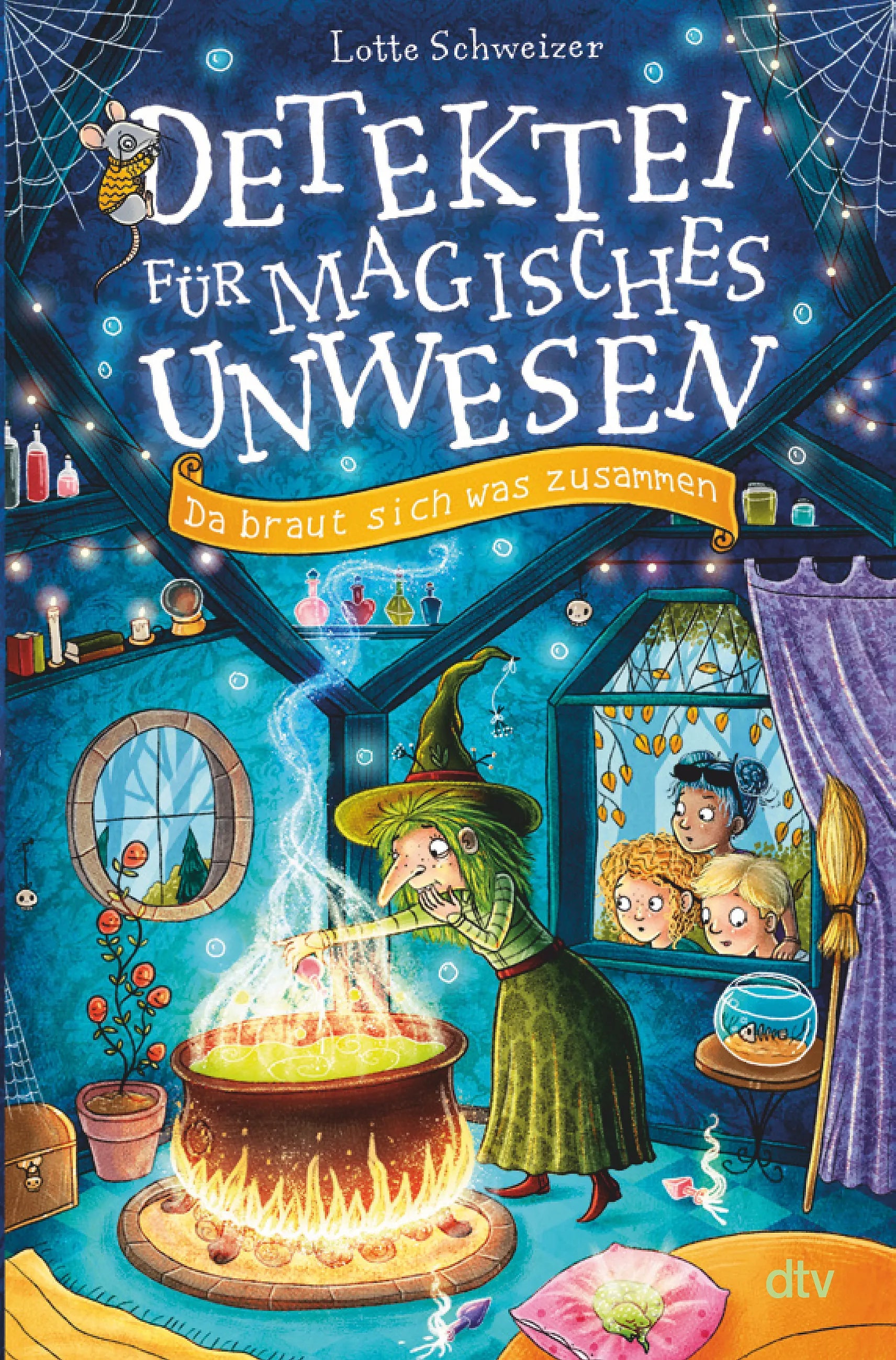 Buchcover von 'Detektei für magisches Unwesen – Da braut sich was zusammen' - Gebundene Ausgabe von Lotte Schweizer