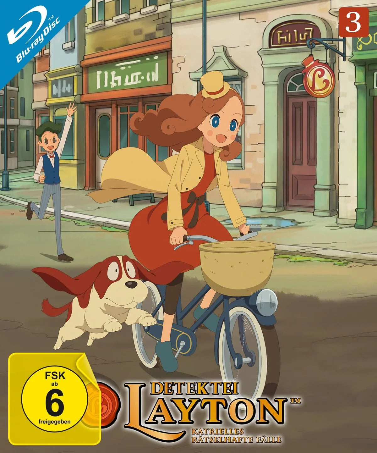 Detektei Layton - Katrielles rätselhafte Fälle: - Blu-ray Disc