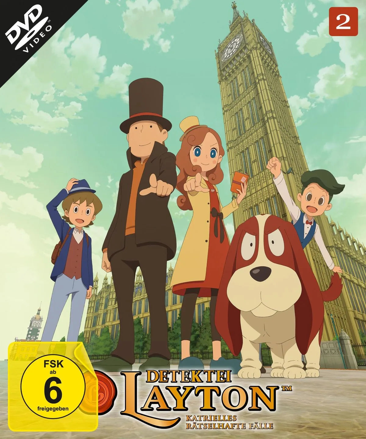 Detektei Layton - Katrielles rätselhafte Fälle: - DVD