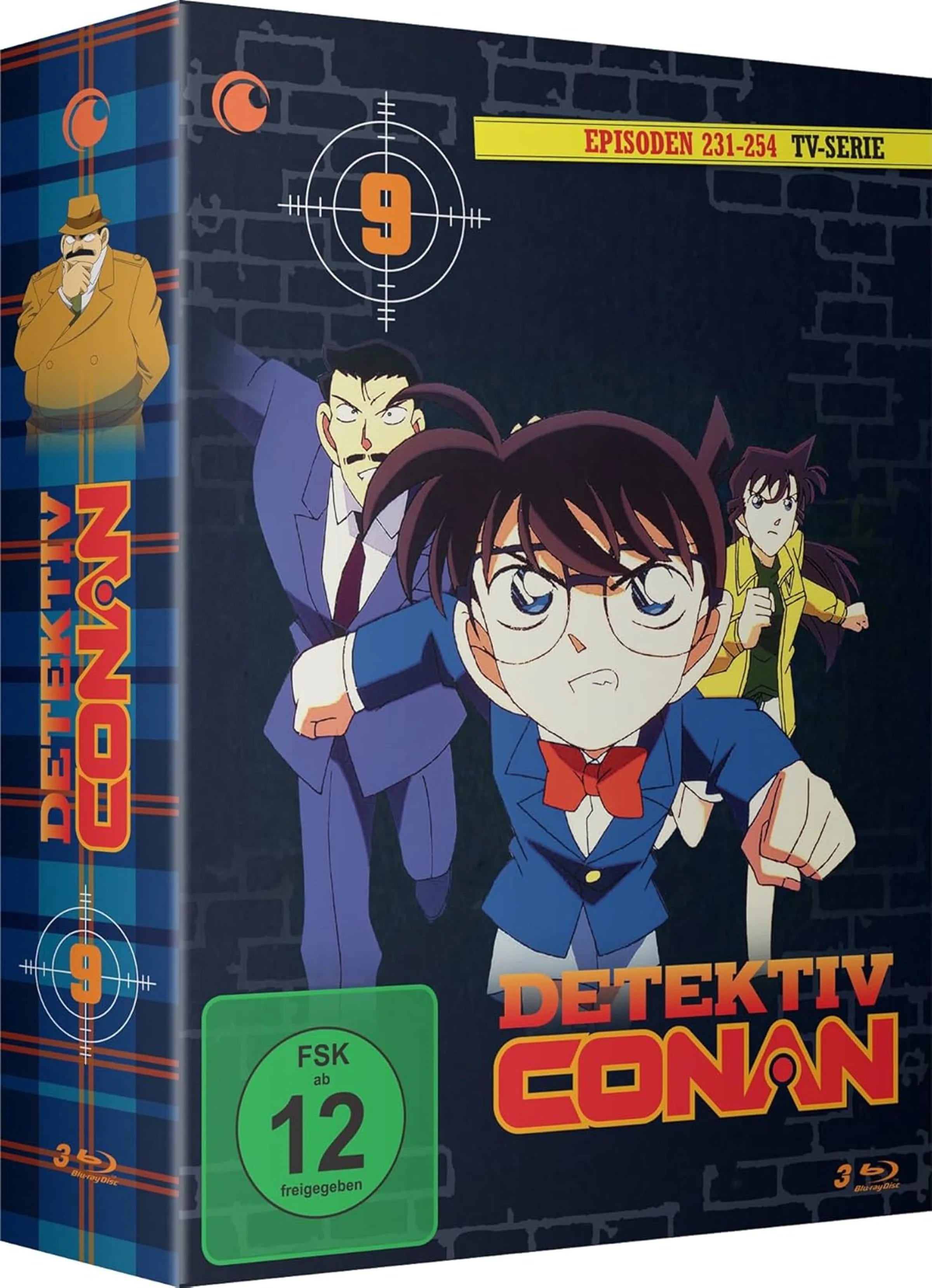 Blu-ray-Cover: Detektiv Conan - TV-Serie - Vol.9. Regie: Yasuichiro Yamamoto