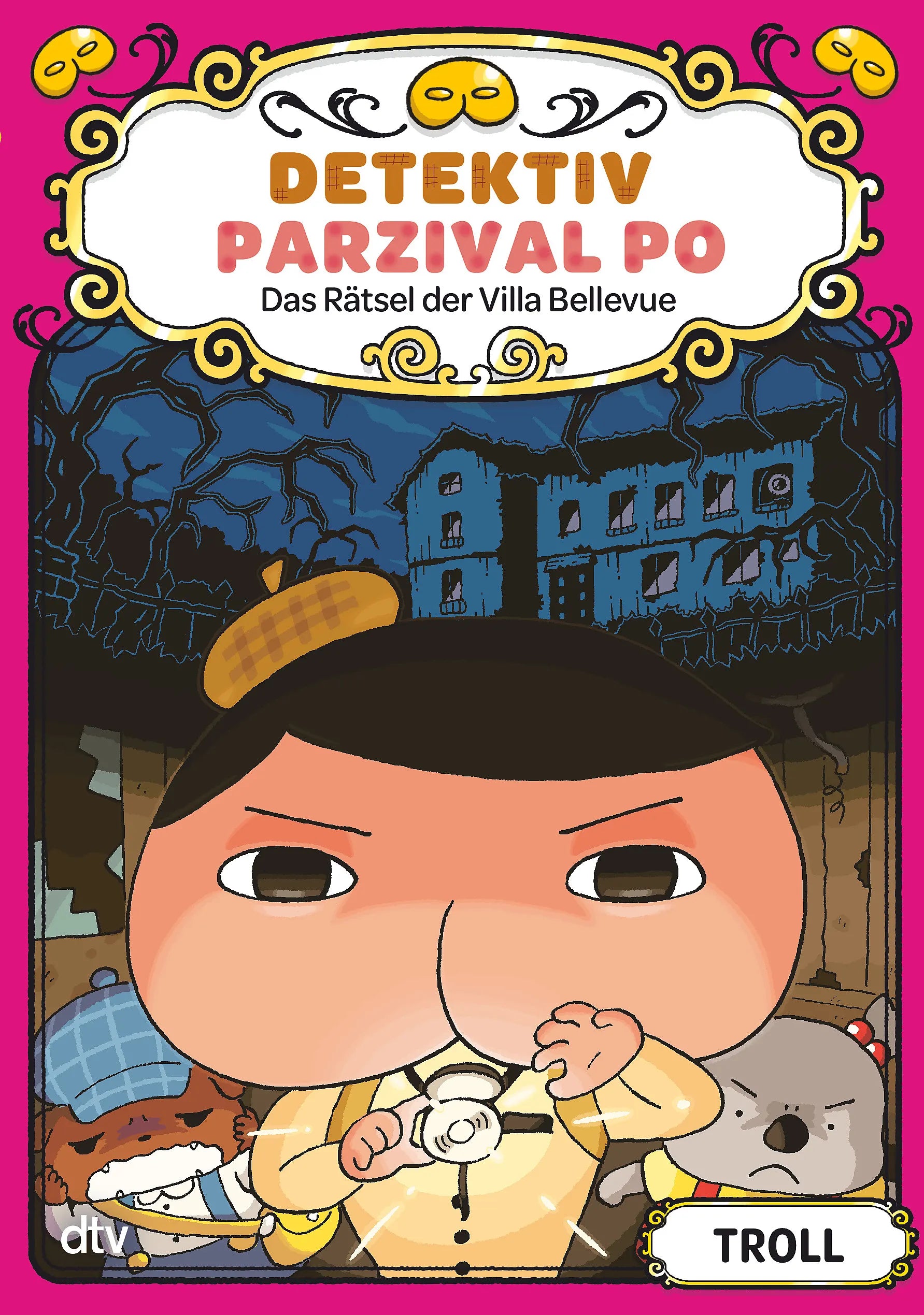 Buchcover von 'Detektiv Parzival Po' - Gebundene Ausgabe von Troll